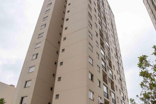 Fachada do bloco de apartamento à venda com 2 quartos, 67m² em Conceição, Diadema