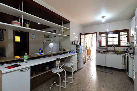 Cozinha de casa à venda com 3 quartos, 262m² em Auxiliadora, Porto Alegre