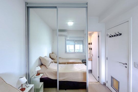 Suíte de apartamento para alugar com 1 quarto, 45m² em Vila Gomes Cardim, São Paulo