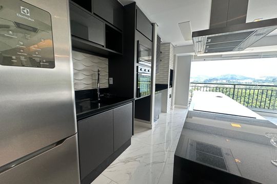 Cozinha de apartamento para alugar com 3 quartos, 128m² em Melville Empresarial Ii, Barueri