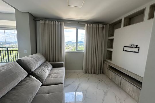 Sala de apartamento para alugar com 3 quartos, 128m² em Melville Empresarial Ii, Barueri