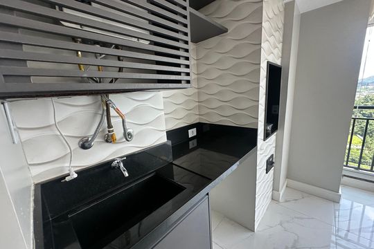 Área de Serviço de apartamento para alugar com 3 quartos, 128m² em Melville Empresarial Ii, Barueri