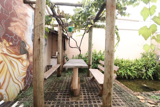 Quintal de casa para alugar com 3 quartos, 390m² em Jardim Karaíba, Uberlândia