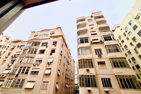 Quarto - vista de apartamento à venda com 2 quartos, 90m² em Copacabana, Rio de Janeiro