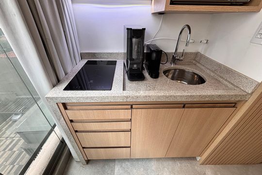 Studio de kitnet/studio para alugar com 1 quarto, 29m² em Itaim Bibi, São Paulo