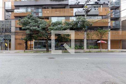 Fachada de kitnet/studio para alugar com 1 quarto, 29m² em Itaim Bibi, São Paulo