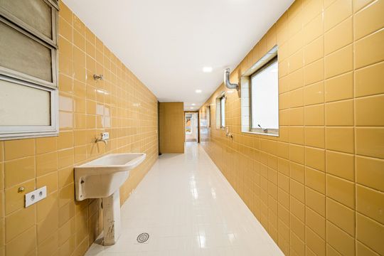 Área de serviço de apartamento à venda com 3 quartos, 410m² em Higienópolis, São Paulo