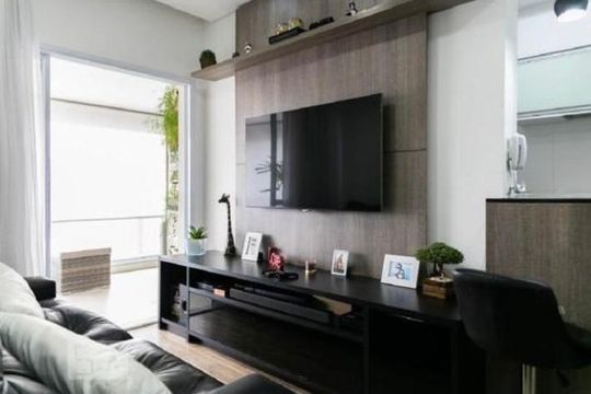 Sala de apartamento para alugar com 2 quartos, 65m² em Vila Dom Pedro I, São Paulo