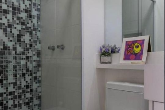Banheiro de apartamento para alugar com 2 quartos, 65m² em Vila Dom Pedro I, São Paulo