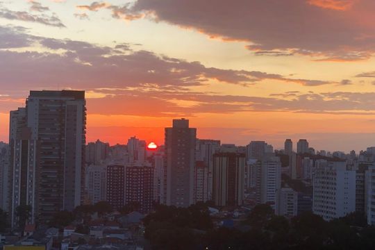 Vista da varanda de apartamento para alugar com 2 quartos, 65m² em Vila Dom Pedro I, São Paulo