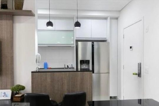 Cozinha de apartamento para alugar com 2 quartos, 65m² em Vila Dom Pedro I, São Paulo