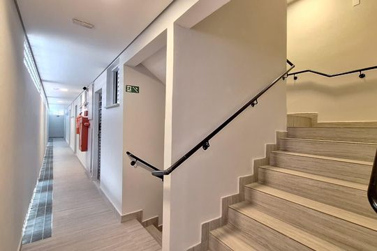 Área comum de kitnet/studio para alugar com 1 quarto, 18m² em Barra Funda, São Paulo