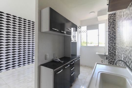 Cozinha - Área de Serviço de apartamento à venda com 2 quartos, 42m² em Colônia (zona Leste), São Paulo
