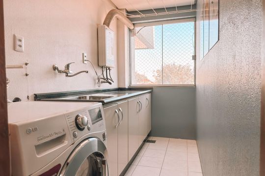 Área de Serviço  de apartamento à venda com 2 quartos, 82m² em Canudos, Novo Hamburgo