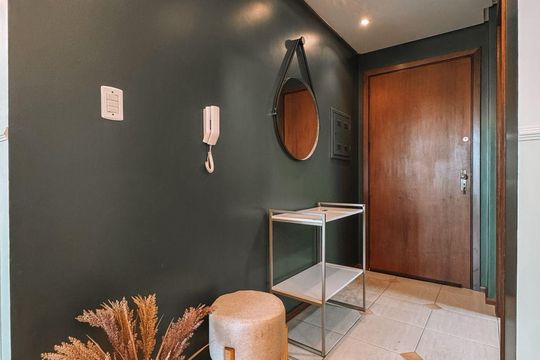 hall  de apartamento à venda com 2 quartos, 82m² em Canudos, Novo Hamburgo