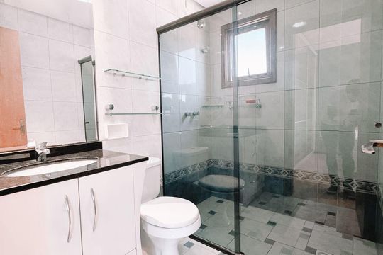 Banheiro 1 de apartamento à venda com 2 quartos, 82m² em Canudos, Novo Hamburgo