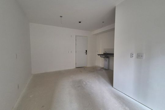 Sala de kitnet/studio para alugar com 1 quarto, 24m² em Campos Elíseos, São Paulo