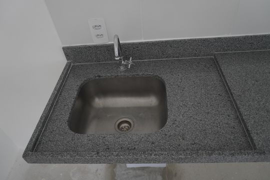 Cozinha - Bancada de kitnet/studio para alugar com 1 quarto, 24m² em Campos Elíseos, São Paulo