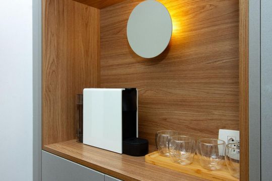 Cozinha de apartamento à venda com 1 quarto, 57m² em Vila Olímpia, São Paulo