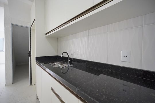 Cozinha de casa de condomínio para alugar com 3 quartos, 80m² em Jardim Atlântico, Florianópolis