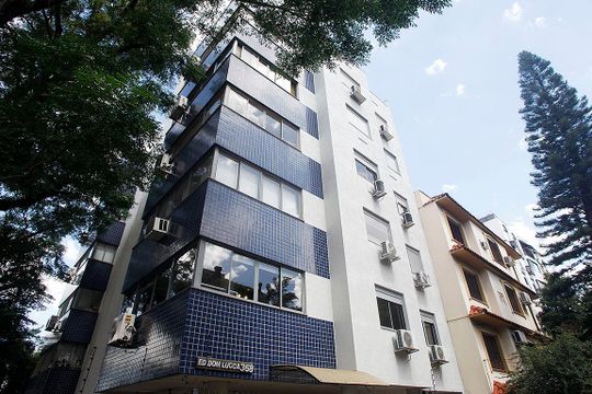 Fachada de apartamento à venda com 2 quartos, 89m² em Petrópolis, Porto Alegre