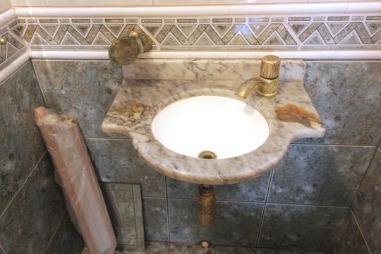Lavabo de casa para alugar com 3 quartos, 250m² em Ponta da Praia, Santos