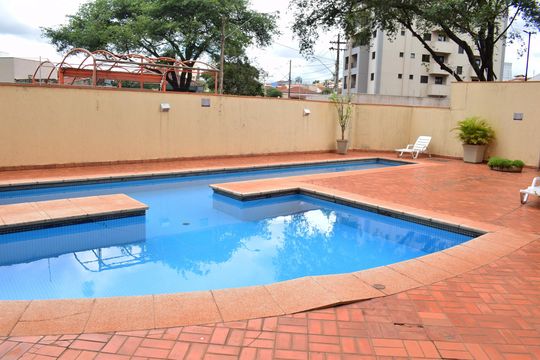 Área comum - Piscina de kitnet/studio para alugar com 1 quarto, 38m² em Nova Ribeirânia, Ribeirão Preto