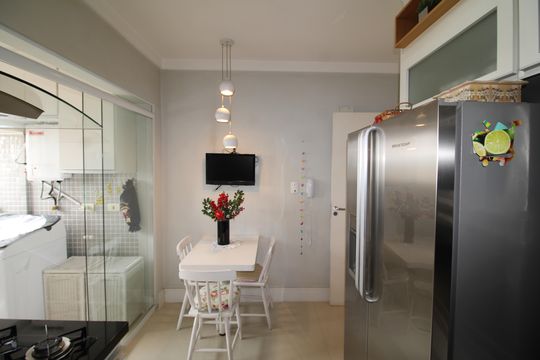 Cozinha de apartamento à venda com 3 quartos, 110m² em Santana, São Paulo