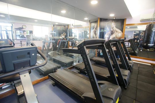 Área comum - Academia de apartamento à venda com 3 quartos, 110m² em Freguesia (jacarepaguá), Rio de Janeiro