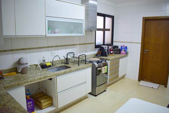 Cozinha - Armários de apartamento para alugar com 3 quartos, 340m² em Jardim Botânico, Ribeirão Preto