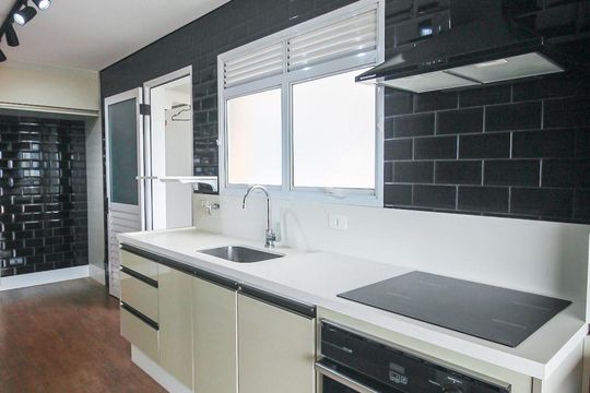 Cozinha de apartamento à venda com 3 quartos, 133m² em Parque Reboucas, São Paulo