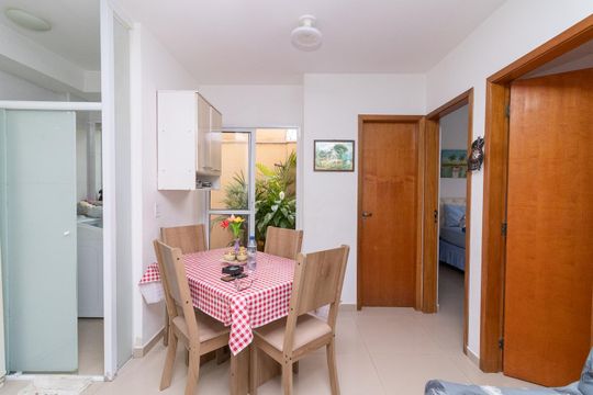 Sala de apartamento à venda com 2 quartos, 42m² em Jardim Triana, São Paulo