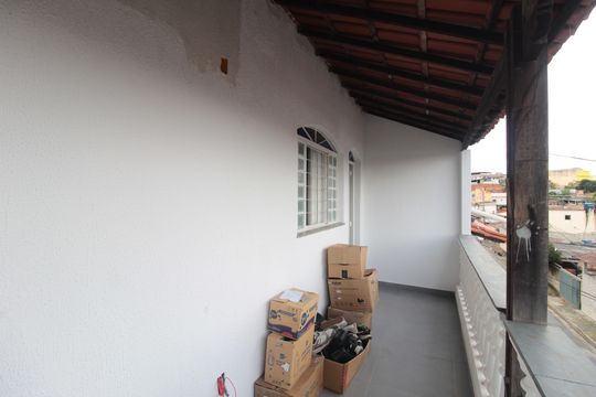 Varanda da Sala de casa à venda com 2 quartos, 107m² em Frei Leopoldo, Belo Horizonte