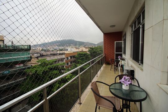 Varanda da Sala de apartamento à venda com 3 quartos, 109m² em Vila da Penha, Rio de Janeiro