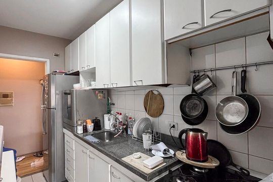Cozinha de apartamento à venda com 2 quartos, 78m² em Vila Moinho Velho, São Paulo