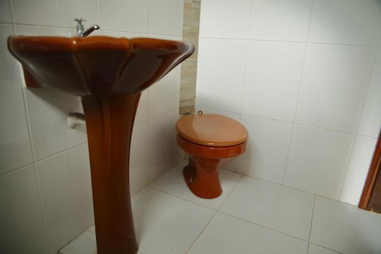 Banheiro de Serviço  de casa à venda com 3 quartos, 189m² em Jardim Nascimento, São Bernardo do Campo