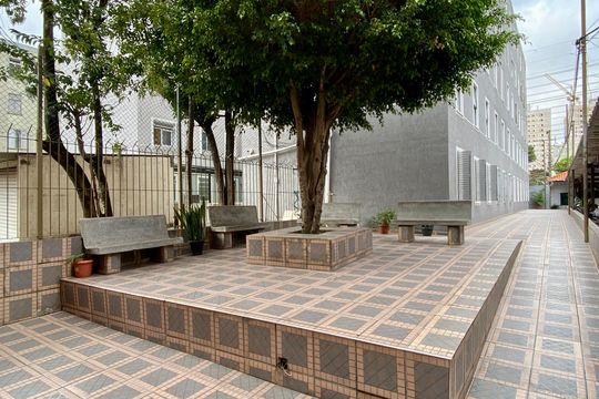 Área comum de apartamento à venda com 2 quartos, 59m² em Vila Sabrina, São Paulo
