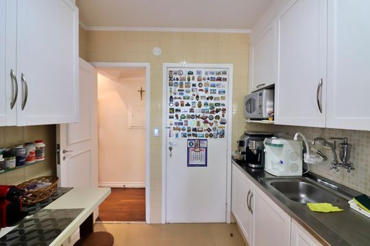 Cozinha  de apartamento à venda com 3 quartos, 97m² em Jardim do Mar, São Bernardo do Campo