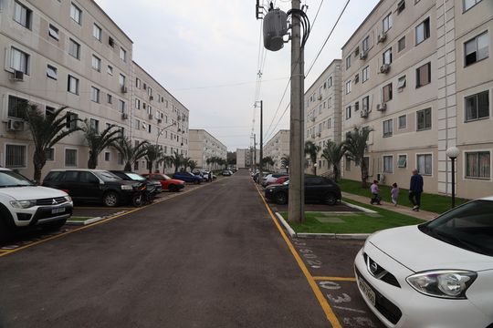 Área comum de apartamento à venda com 2 quartos, 48m² em São José, Canoas