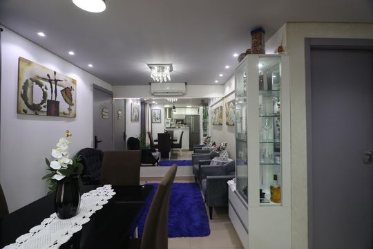 Sala de apartamento à venda com 2 quartos, 48m² em São José, Canoas