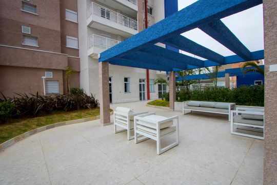 Área comum de apartamento para alugar com 2 quartos, 50m² em Vila Leopoldina, Santo André