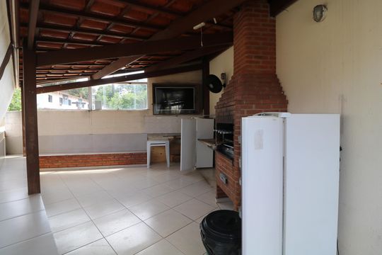 Área comum - Churrasqueira de apartamento à venda com 3 quartos, 59m² em Vila Bela, São Paulo