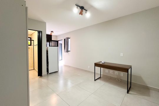 Sala de apartamento para alugar com 1 quarto, 22m² em Vila Marlene, São Bernardo do Campo