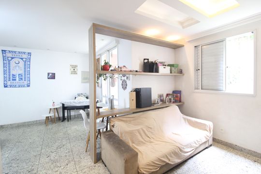 Sala de apartamento para alugar com 3 quartos, 72m² em Jardim Prudência, São Paulo