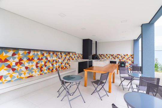 Área comum - Churrasqueira de apartamento para alugar com 2 quartos, 32m² em Cidade Nova São Miguel, São Paulo