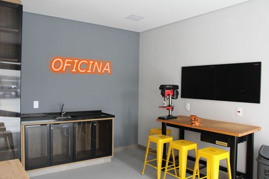 Área comum de apartamento à venda com 1 quarto, 27m² em Vila das Bandeiras, Guarulhos