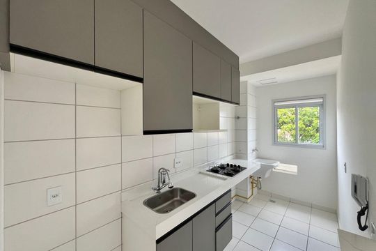 Cozinha de apartamento para alugar com 2 quartos, 46m² em Vila Industrial (campinas), Campinas