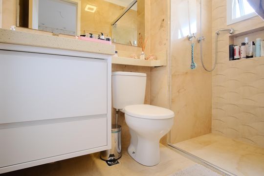 Banheiro da Suíte 1 de apartamento à venda com 2 quartos, 84m² em Tatuapé, São Paulo