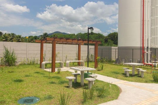 Área externa de apartamento para alugar com 2 quartos, 44m² em Campo Grande, Rio de Janeiro