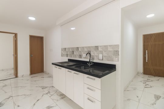Cozinha  de apartamento para alugar com 2 quartos, 49m² em Vila Carrão, São Paulo